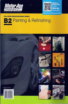 ASE B2 (Collision) Painting and Refinishing MotorAge Test Prep Manual - Softcover