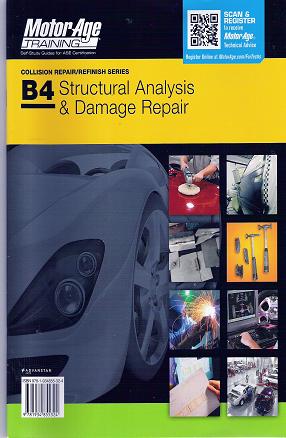 ASE B4 (Collision) Structural Analysis and Damage Repair MotorAge Test Prep Manual - Softcover