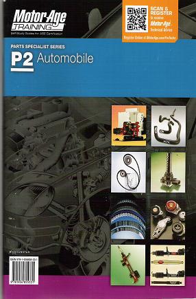 ASE P2 (Parts Specialist) Automobile Parts Specialist MotorAge Test Prep Manual - Softcover