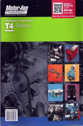 ASE T4 (Medium/Heavy Duty Truck) Brakes MotorAge Test Prep Manual - Softcover