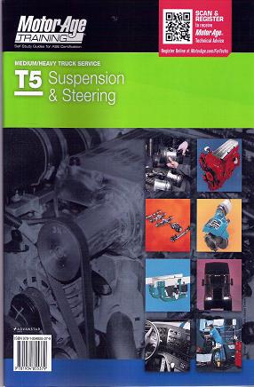 ASE T5 (Medium/Heavy Duty Truck) Suspension and Steering MotorAge Test Prep Manual - Softcover