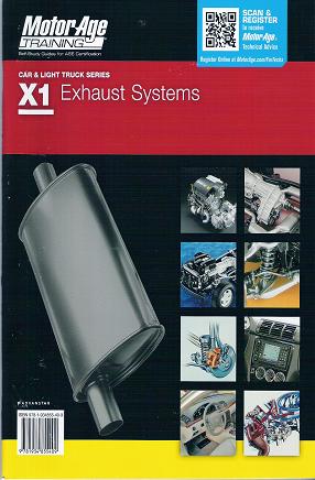 ASE X1 (Automobile Exhaust) Automobile Exhaust Systems MotorAge Test Prep Manual - Softcover