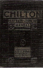 1925 - 1937 Chilton's Flat Rate & Tune-up Manual, 11th Edition