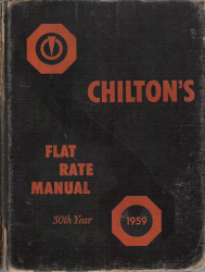 1950 - 1959 Chilton Flat Rate Manual