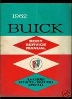 1962 Buick Body Service Manual