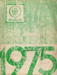 1975 Buick Chassis Service Manual