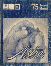 1975 Pontiac Astre Service Manual