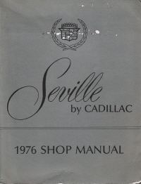 1976 Cadillac Seville Service Manual