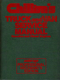 1978 - 1984 Chilton's Truck & Van Service Manual, Shop Edition