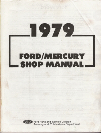 1979 Ford & Mercury Passenger Cars Shop Manual