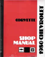 1980 Chevrolet Corvette Shop Manual