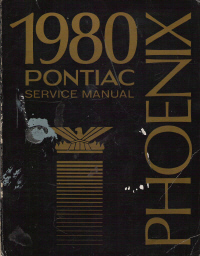 1980 Pontiac Phoenix Service Manual