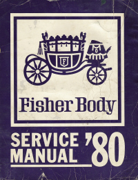 1980 General Motors Fisher Body Assembly Service Manual