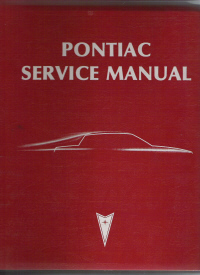 1983 Pontiac Rear Wheel Drive Service Manual- F Models
