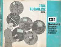 1984 Ford Econoline Electrical and Vacuum Troubleshooting Manual