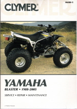 1988 - 2005 Yamaha Blaster Clymer ATV Service, Repair, Maintenance Manual