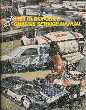 1988 Oldsmobile Cutlass Supreme Chassis Service Manual