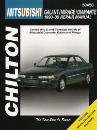 1990 - 2000 Mitsubishi, Galant, Mirage, Diamante Chilton's Total Car Care Manual