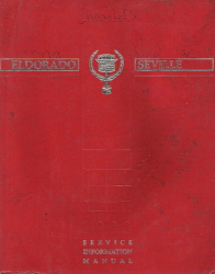 1990 Cadillac Eldorado and Seville Factory Service Manual
