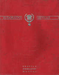 1990 Cadillac Eldorado and Seville Factory Service Manual