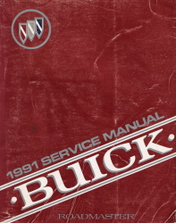 1991 Buick Roadmaster Factory Service Manual