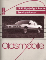 1991 Oldsmobile Eighty-Eight Royale Factory Service Manual