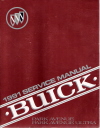 1991 Buick Park Avenue, Park Avenue Ultra Service Manual