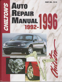 1992 - 1996 Chilton's Auto Repair Manual