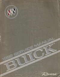 1992 Buick Riviera Factory Service Manual