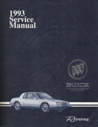 1993 Buick Riviera Factory Service Manual