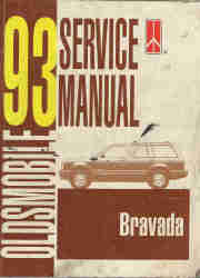 1993 Oldsmobile Bravada Factory Service Repair Manual