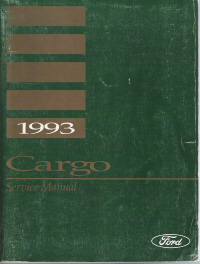 1993 Ford Cargo Service Manual