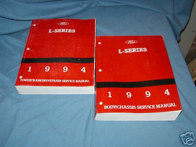 1994 Ford L-Series Truck Factory Shop Manual- 2 Volume Set