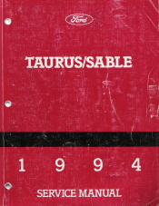 1994 Ford Taurus & Mercury Sable Factory Service Manual