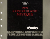 1995 Ford Contour and Mercury Mystique Electrical and Vacuum Troubleshooting Manual