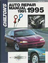 1991 - 1995 Chilton's Auto Repair Manual