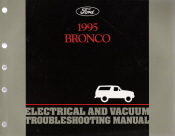 1995 Ford Bronco Electrical and Vacuum Troubleshooting Manual