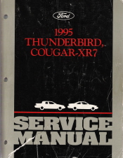 1995 Ford Thunderbird & Mercury Cougar - XR7 Factory Service Manual