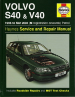 1996 - 2004 Volvo S40 & V40 including Turbo, GDI, T4 Haynes Repair Manual