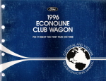 1996 Ford Econoline & Club Wagon - Wagon Electrical and Vacuum Troubleshooting Manual