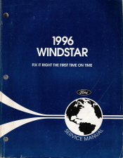 1996 - 1997 Ford Windstar Factory Service Manual