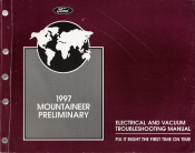 1997 Ford Mountaineer Preliminary Electrical and Vacuum Troubleshooting Manual