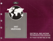 1997 Ford Mustang Electrical and Vacuum Troubleshooting Manual