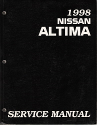 1998 Nissan Altima Factory Service Manual