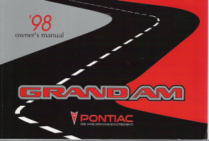 1998 Pontiac Grand Am Owner's Manual
