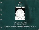 1998 Ford Econoline & Club Wagon - Electrical and Vacuum Troubleshooting Manual