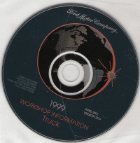 1999 Model Year Ford Truck & Van: Factory Workshop Information CD-ROM