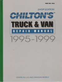 1995 - 1999 Chilton's Truck & Van Repair Manual, Shop Edition