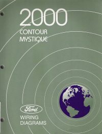 2000 Ford Contour, Mercury Mystique Wiring Diagrams
