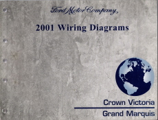 2001 Ford Crown Victoria & Mercury Grand Marquis Wiring Diagrams